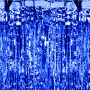 Kurtyna imprezowa ciemna niebieska 100x200cm