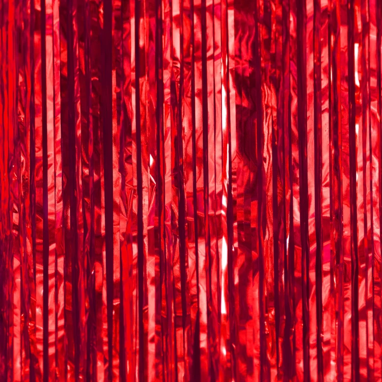 Kurtyna imprezowa czerwona 100x200cm