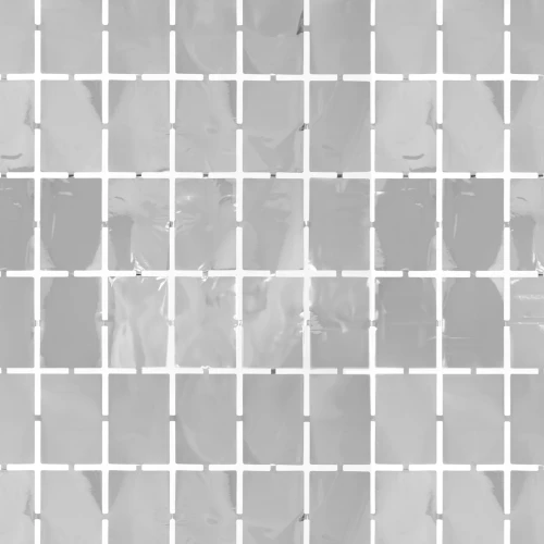 Kurtyna imprezowa kwadraty srebrna 100x200cm