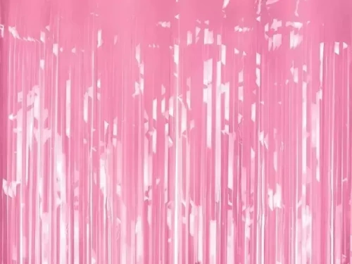 Kurtyna imprezowa pastelowy różowy 100x200cm