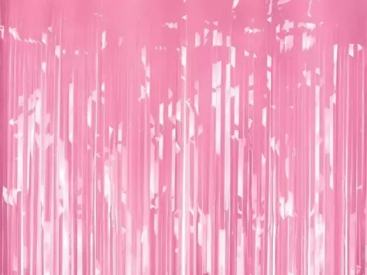 Kurtyna imprezowa pastelowy różowy 100x200cm