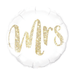 Balon foliowy MRS biały 18cali