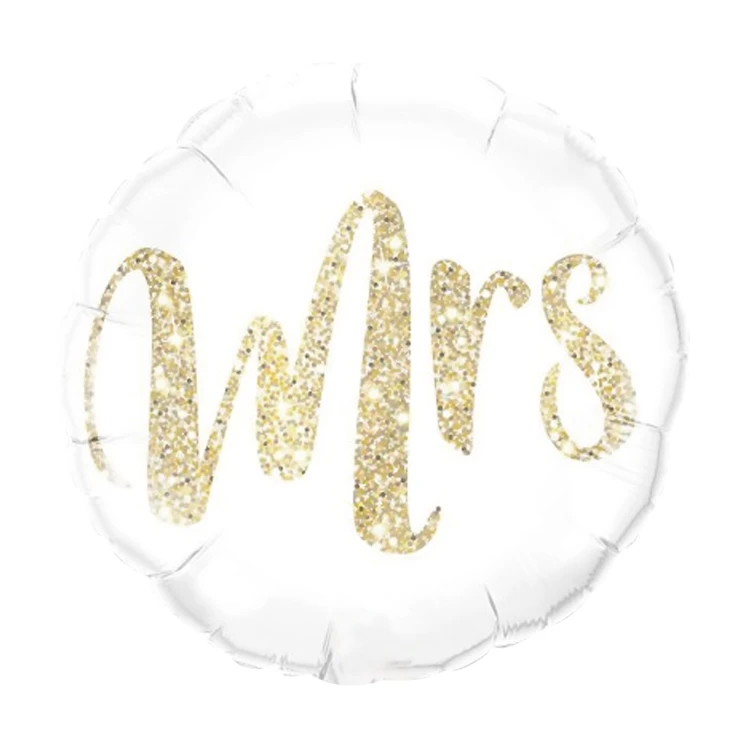 Balon foliowy MRS biały 18cali