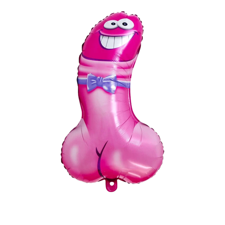 Balon foliowy Penis Wieczór Panieński 48x82cm