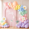 Balony pastelowe 138 szt dekoracje imprezowe