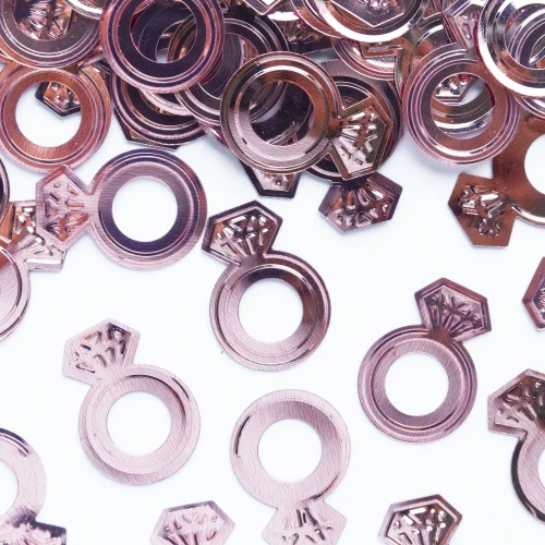 Konfetti-rose-gold-pierścionki-15g-na-wieczór-panieński-zaręczyny