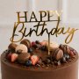 Topper_urodzinowy_HAPPY_BIRTHDAY_dekoracje_na_tort_złoty_lustrzany_dekor_tortowy