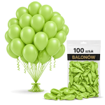 balony-pastelowe-oliwkowe-100szt