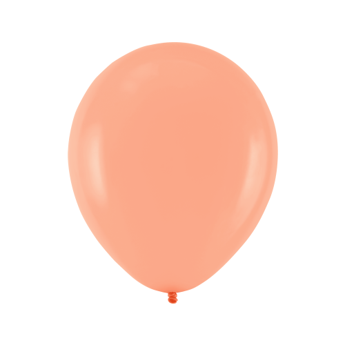 balon pastelowy łososiowy
