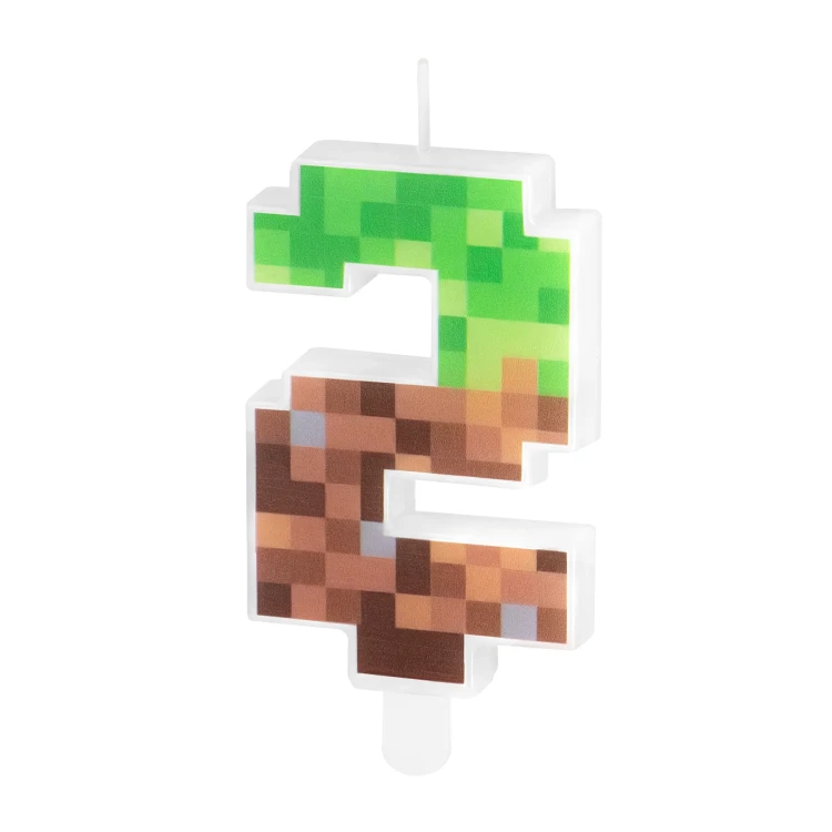 swieczka-pixel-minectraft-cyfra-2