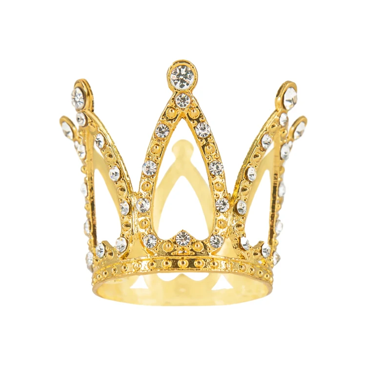 topper-dekoracja-na-tort-korona-zlota-ze-srebrnymi-krysztalkami-3-cm