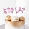 swieczka-na-tort-rose-gold-napis-sto-lat
