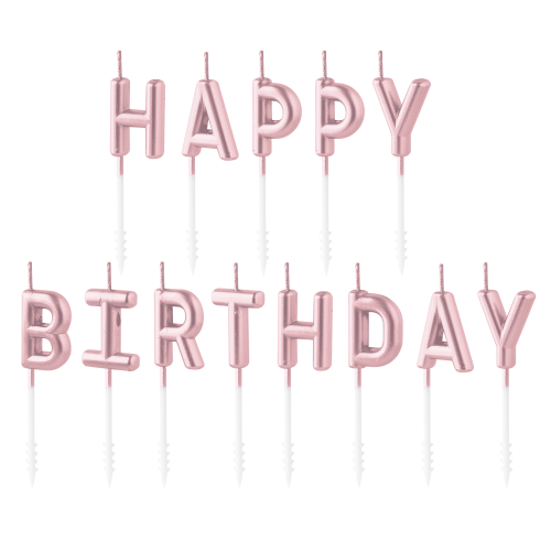 swieczki-napis-na-tort-happy-birthday-rose-gold-dekoracje-urodzinowe-na-tort-swieczka