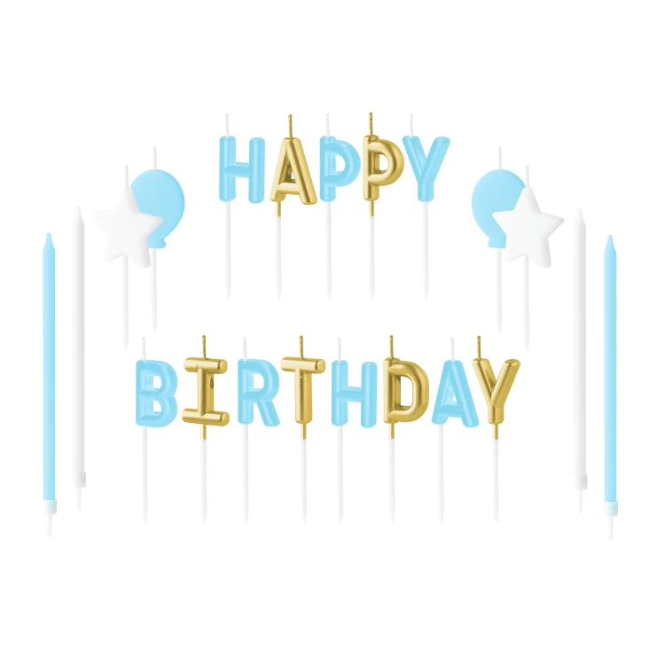 zestaw-swieczki-napis-happy-birthday-niebiesko-zloty-dekoracje-urodzinowe-na-tort