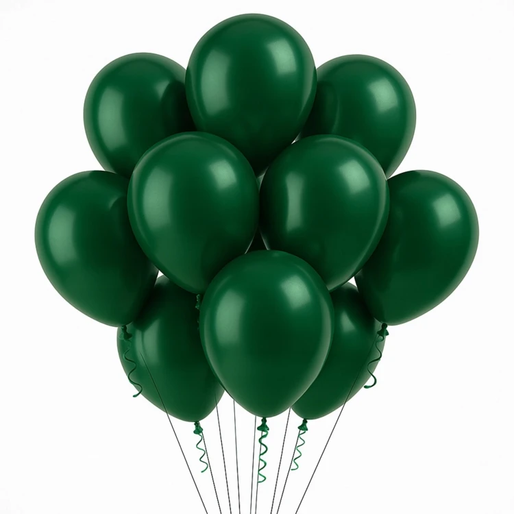 balony-zielone