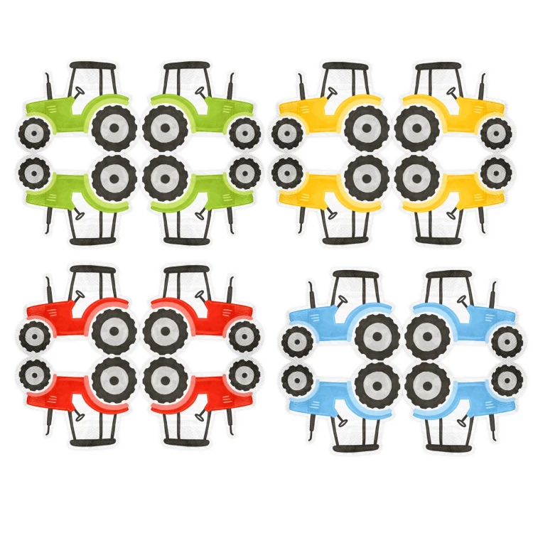 Serwetki Farma traktory traktor 12szt