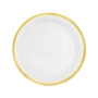 Talerzyk papierowy biały Classic Gold 6szt..webp