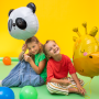 Balon foliowy Panda 52x56cm