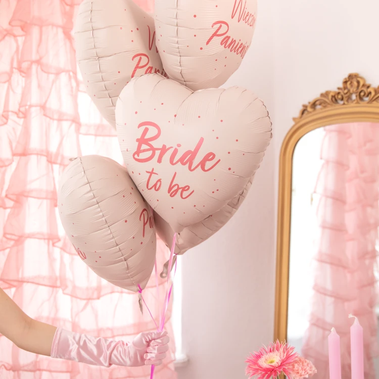 Balon foliowy Serce Bride to be 18 cali
