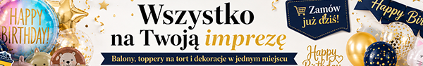 Dekoracje na urodziny topper na tort
