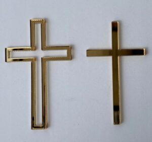 zdjęcie przedstawiające sprzedawany produkt: topper boczny w kształcie krzyża